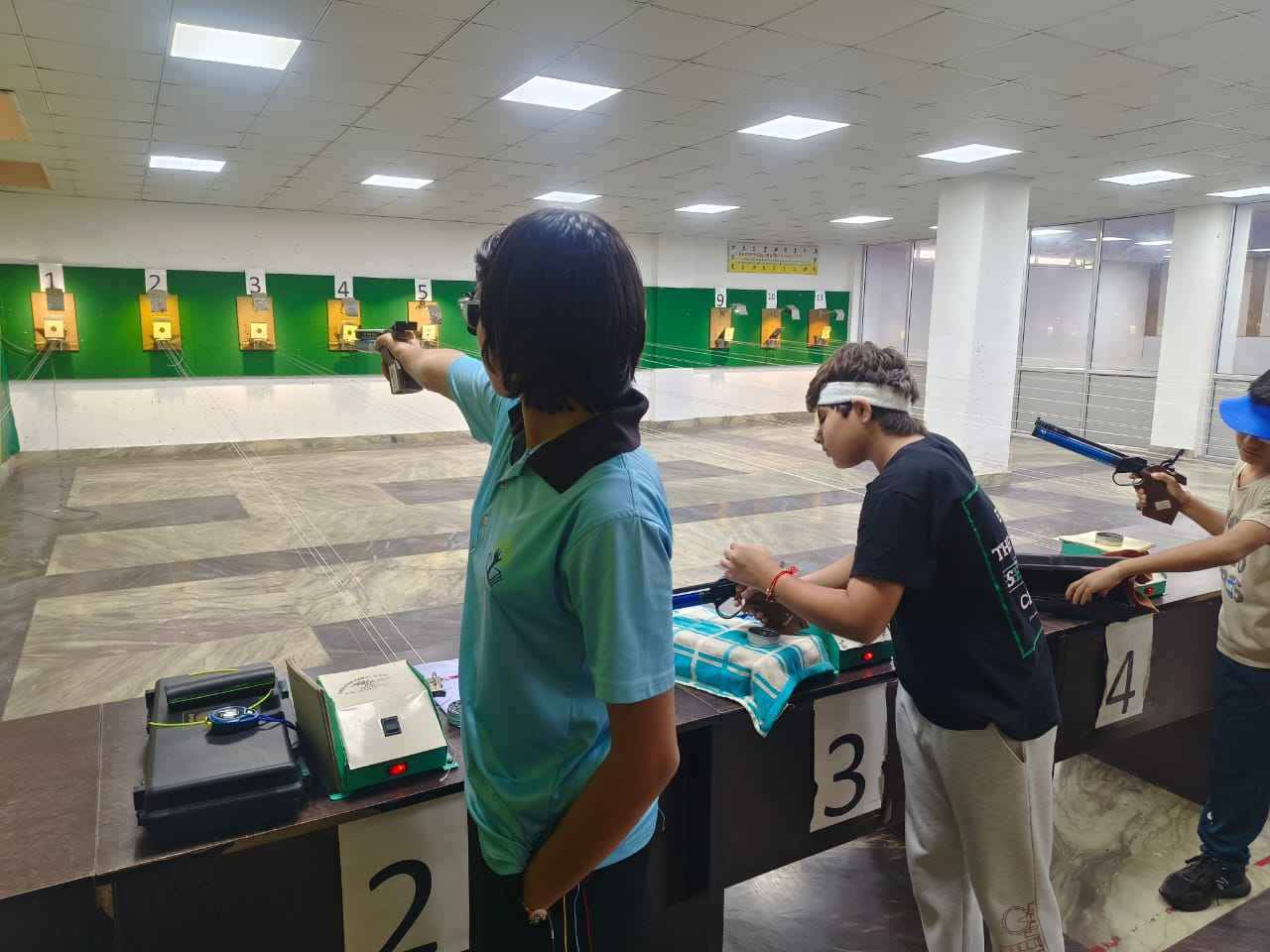 SGFI District level shooting Achievements Highlights